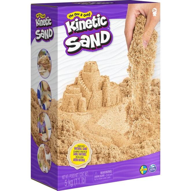 Kinetic Sand®  bruin. 5 kg