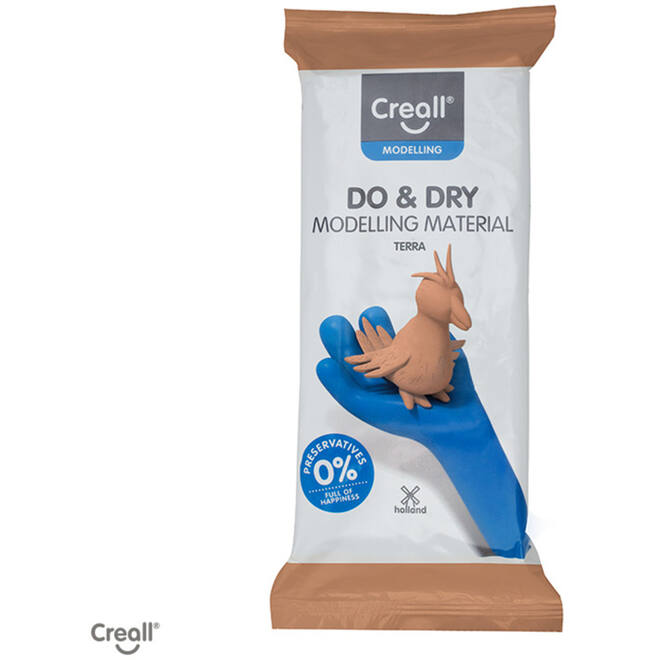 Klei zelfhardend Creall DO&DRY terracotta, 1 kg