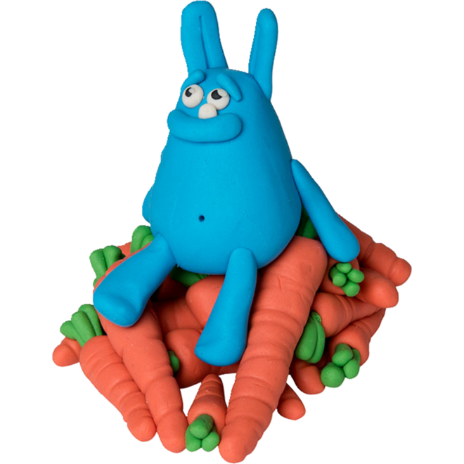 Klei Creall therm soft groen, 2 kg - vanaf 8 jaar