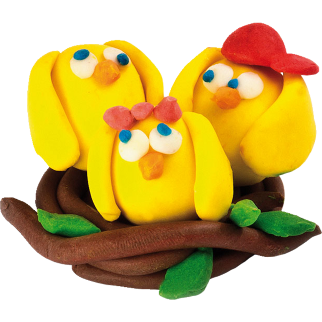 Klei Creall Super soft geel, 1750 gram