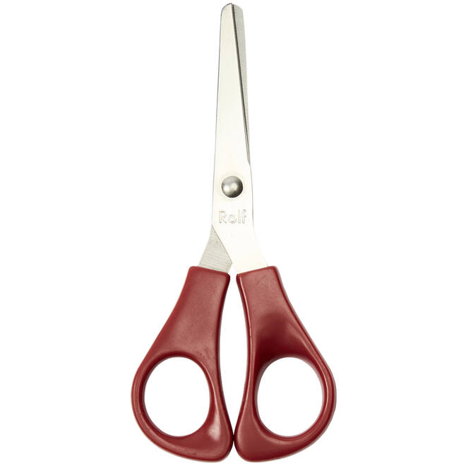 Kleuterschaartje 14 cm rood