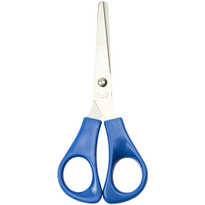 Kleuterschaartje 14 cm blauw