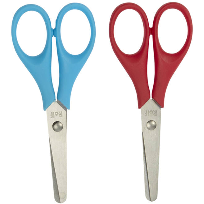 Kinderschaartje 12 cm, rood