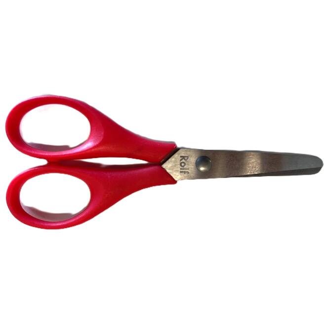 Kinderschaartje 12 cm, rood