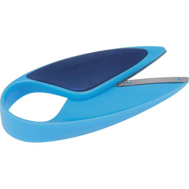 Schaar voor beginnende knipper blauw