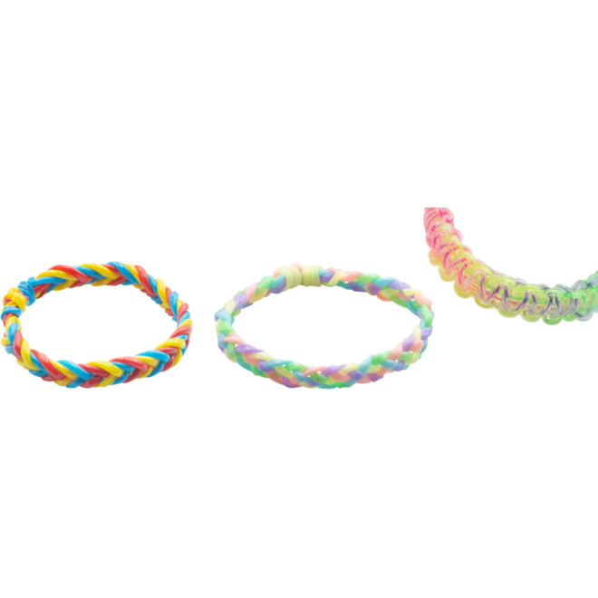 Scoubidou touwtjes assorti 80 cm voordeelpakket, 500 stuks