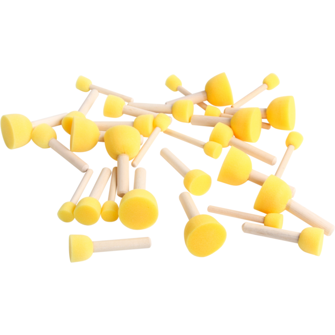 Sjabloonstempels assorti, 30 stuks