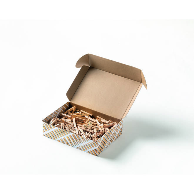 Crea-box Mini-wasknijpers naturel, 500 gr