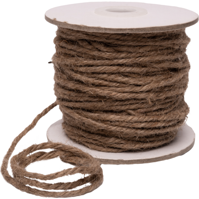 Jute touw, 50 meter