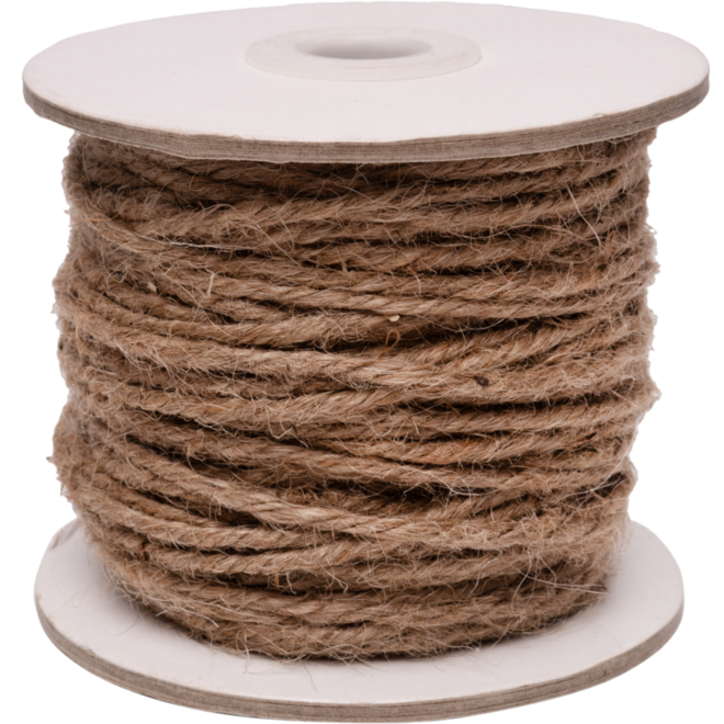 Jute touw, 50 meter