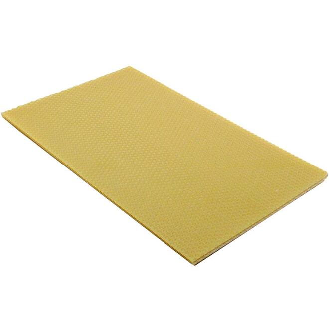 Bijenwas naturel 20 x 33 cm, 2 mm