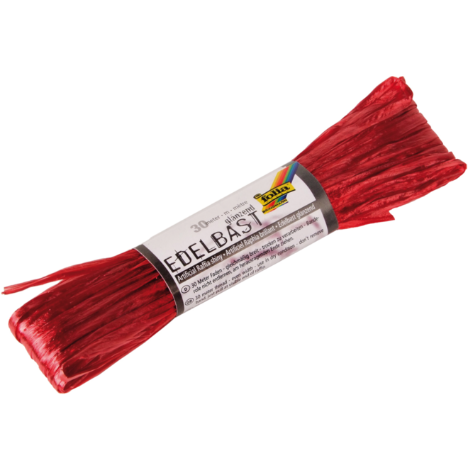 Kunstraffia 10 gr. rood circa 30 meter