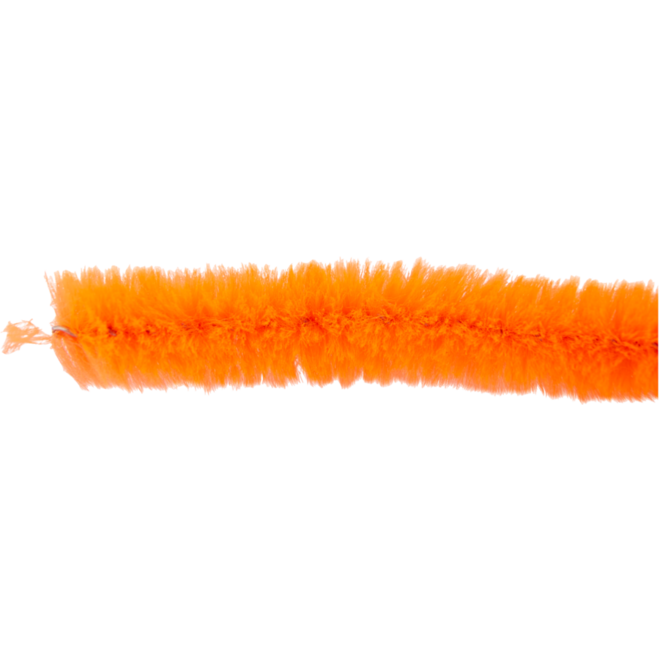Chenilledraad 7 mtr x 9 mm oranje