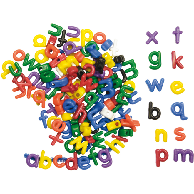 Letterkralen kleine letter 15 x 25 mm, 288 stuks