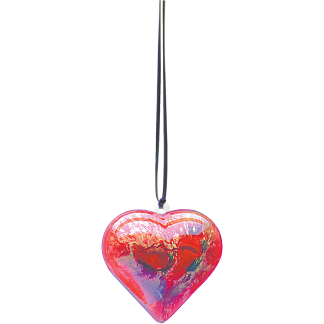 Transparante hartjes om te vullen 7,6 cm , set van 12 stuks