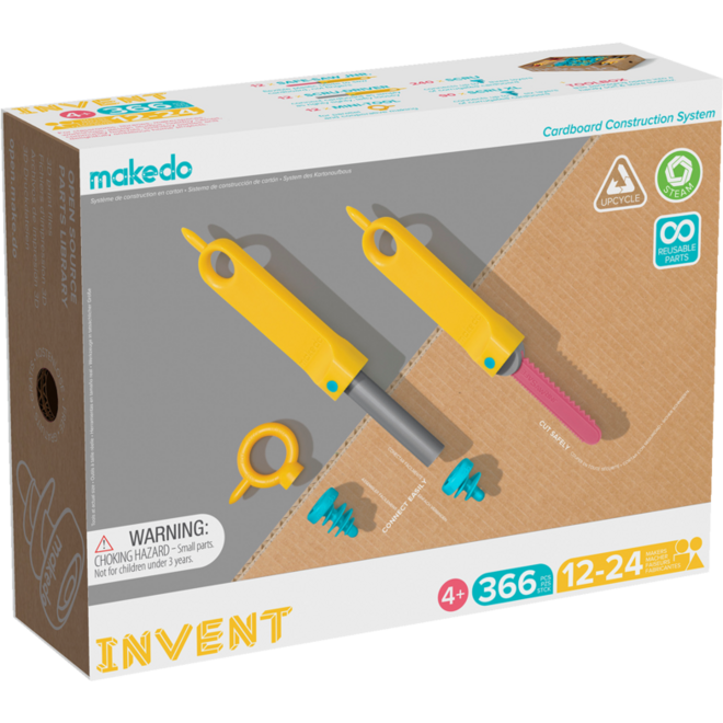 Makedo Invent Groepsset 360-delig