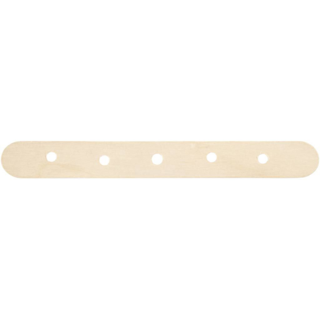 Constructiestokjes naturel 15 cm, 500 stuks