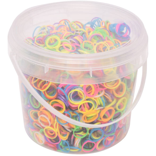 Loom bandjes assorti, 5000 stuks