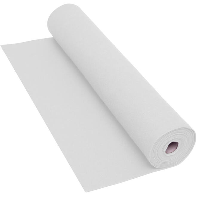 Vilt 45 x 500 cm wit