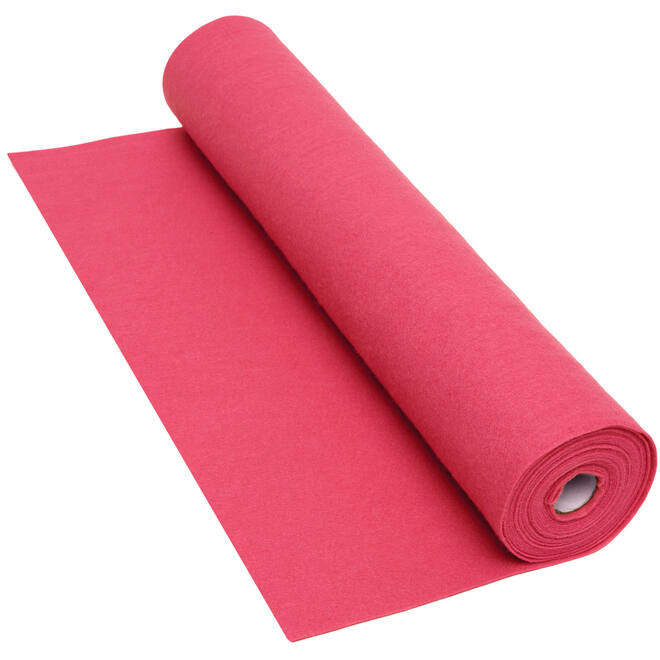 Vilt 45 x 500 cm roze