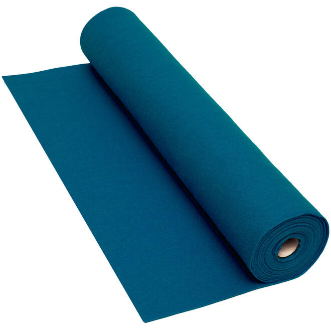 Vilt 45 x 500 cm marineblauw