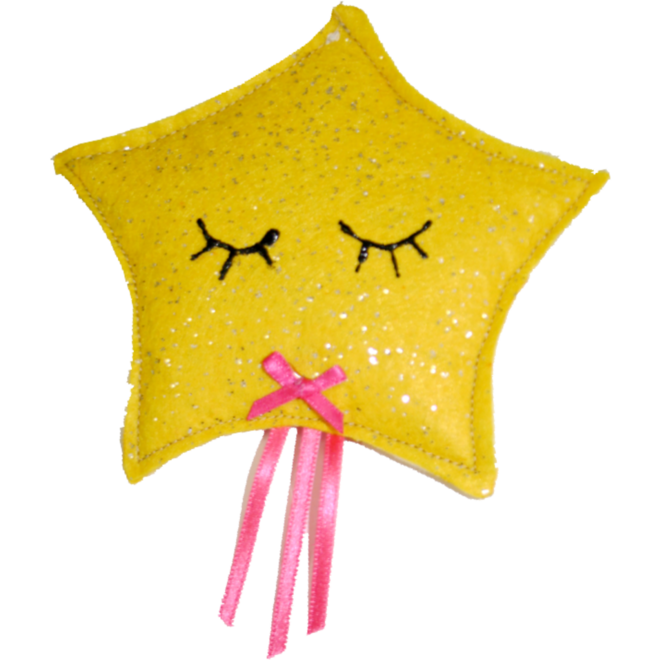 Vilt bio-glitter assorti 20 x 30 cm, 10 stuks
