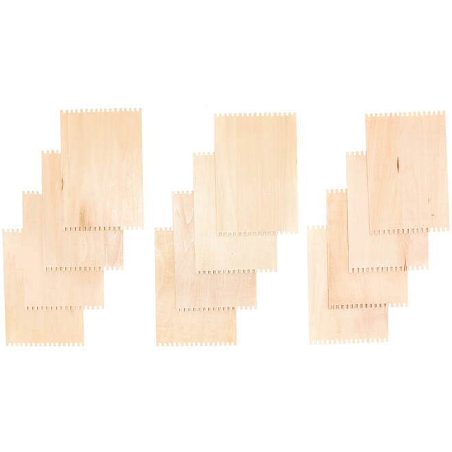Weefraam hout, 12 stuks