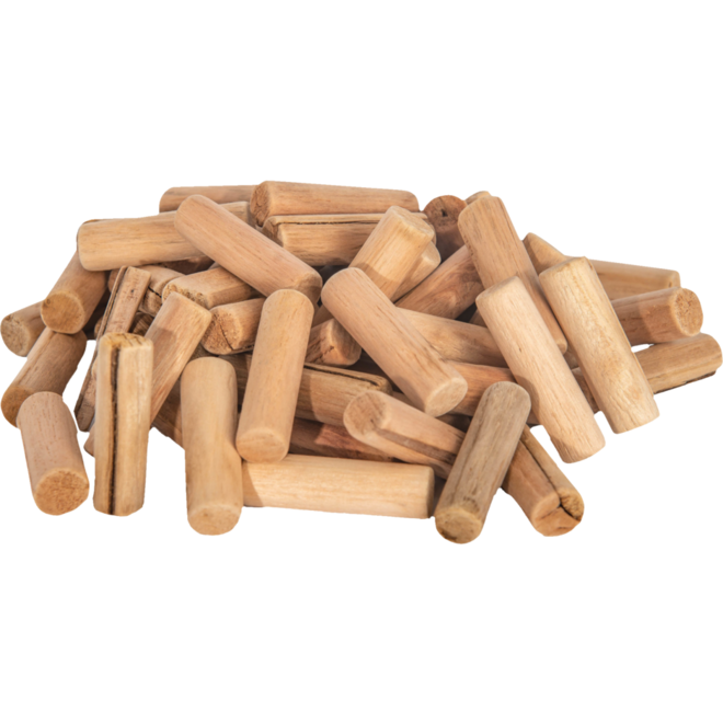 Drijfhout kort assorti naturel, 250 gram