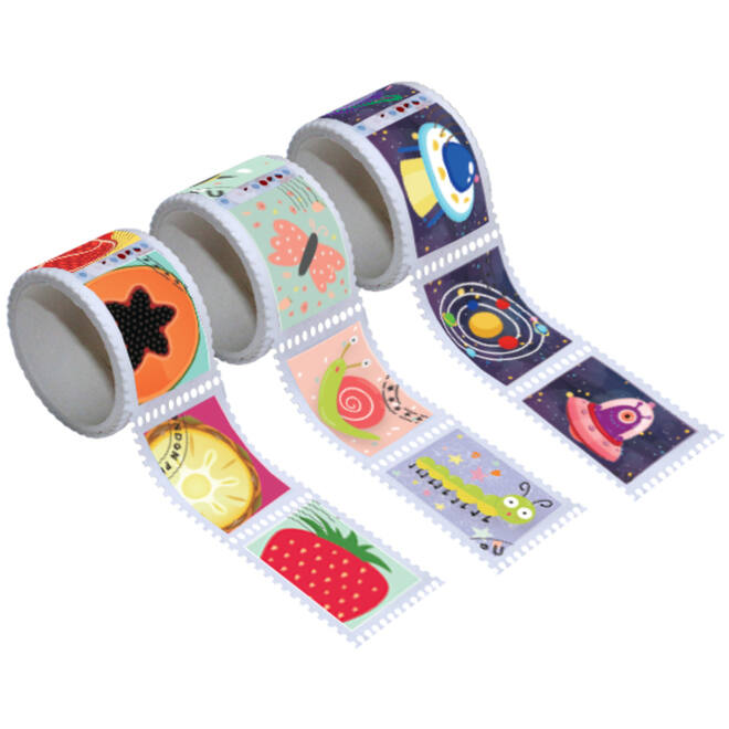 Postzegelstickers, 425 stuks