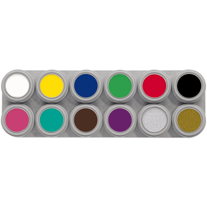 Schminkpallet professional, 12 kleuren