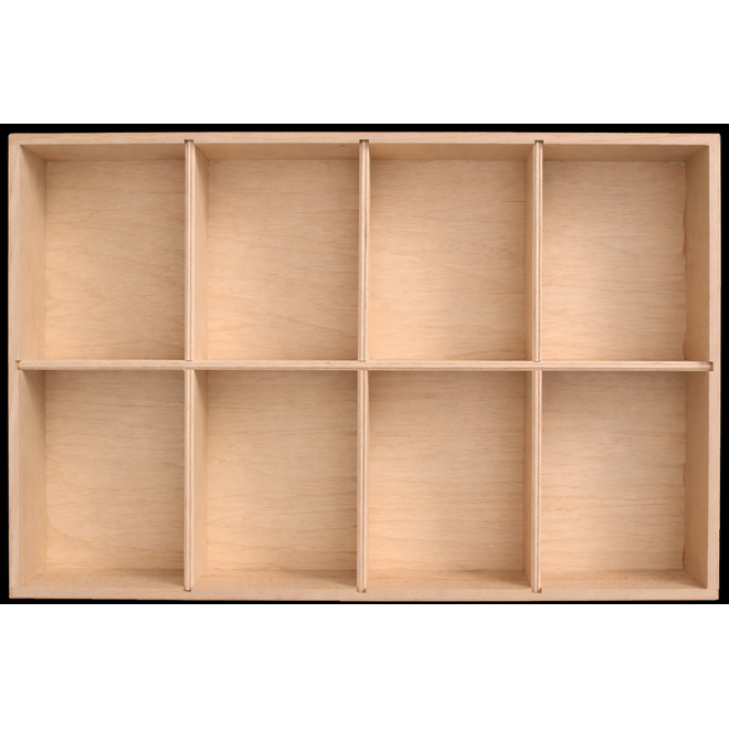 Rolf More - Kist acht-vaks 46 x 30 x 6 cm