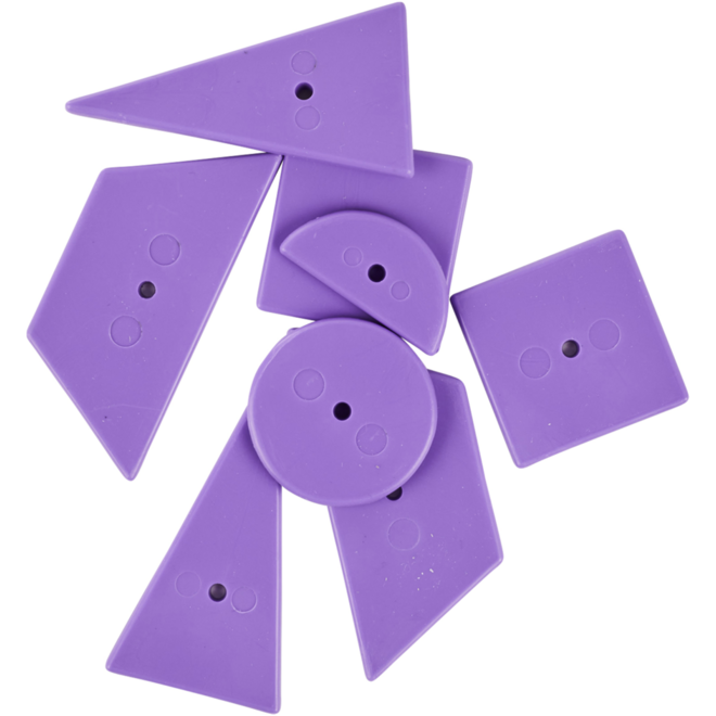 Rolf More - Hamertje tik Geo figurenset, 144 stuks