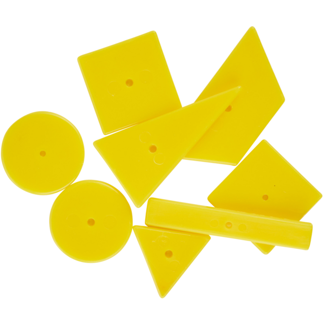 Rolf More - Hamertje tik Geo figurenset, 144 stuks