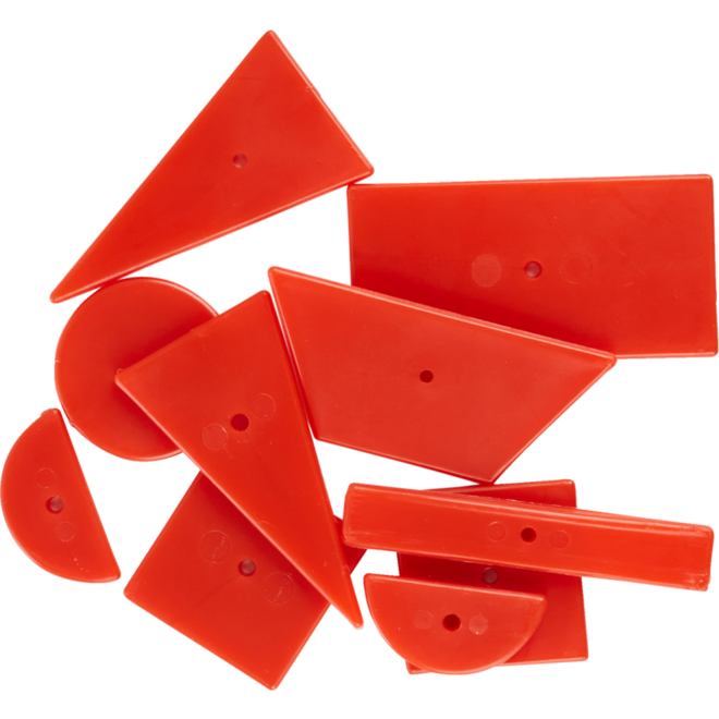 Rolf More - Hamertje tik Geo figurenset, 144 stuks