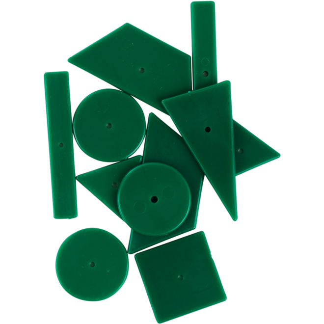 Rolf More - Hamertje tik Geo figurenset, 144 stuks