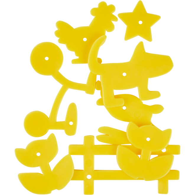 Rolf More - Hamertje tik Vario figurenset, 145 stuks