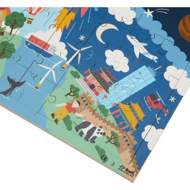 Rolf Puzzels - Puzzel boven en onder de grond - heelal