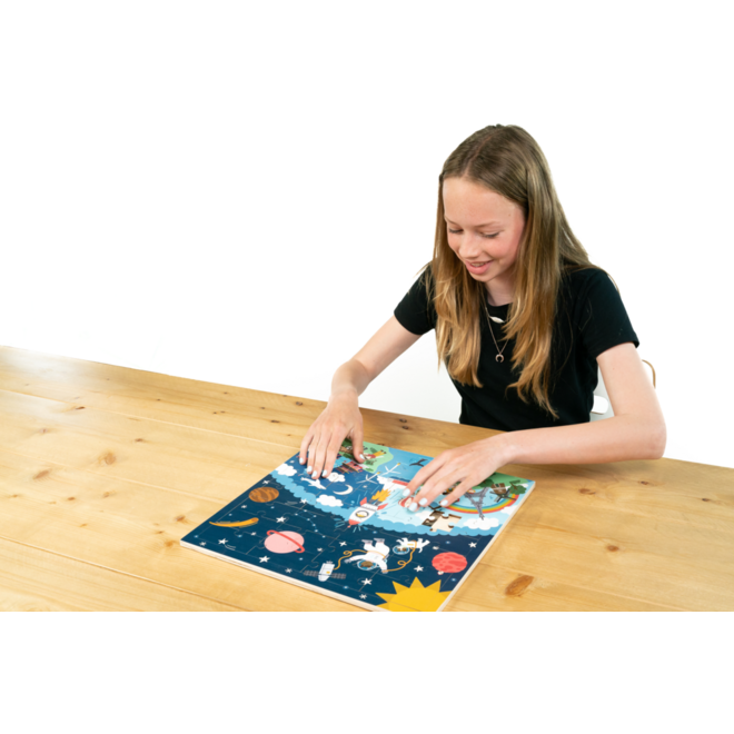 Rolf Puzzels - Puzzel boven en onder de grond - heelal