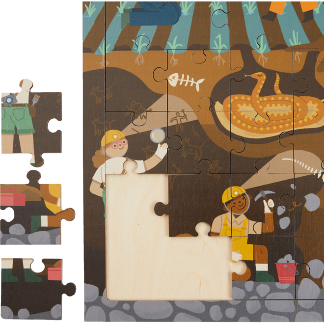 Rolf Puzzels - Puzzel boven en onder de grond - voedsel verbouwen