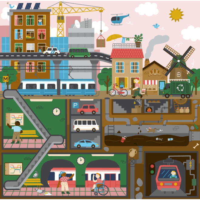 Rolf Puzzels - Puzzelserie boven en onder de grond
