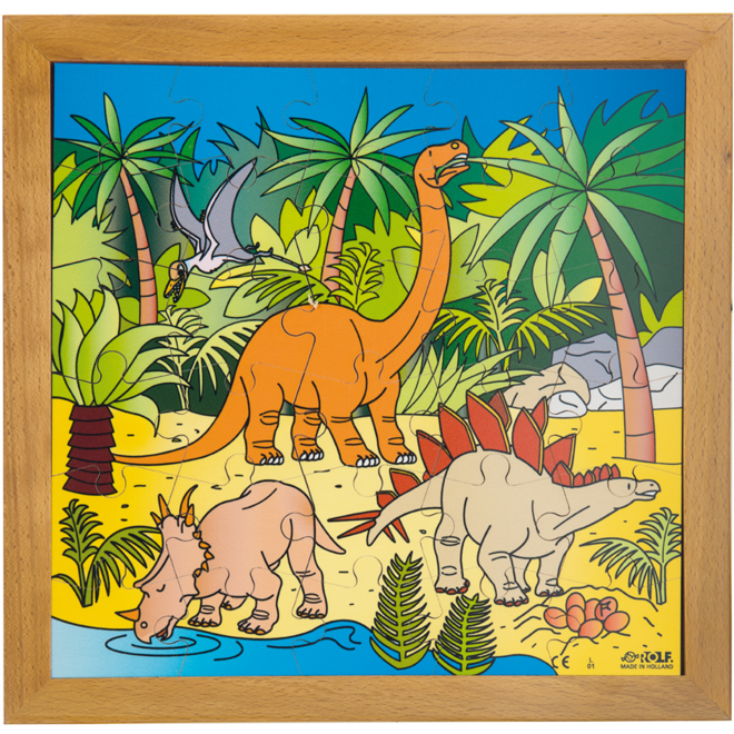 Rolf Puzzels - Puzzel Dinosaurus, 30 stukjes