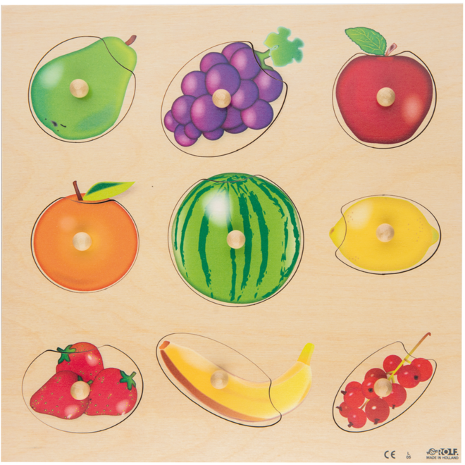 Rolf Puzzels - Inlegplank Fruit