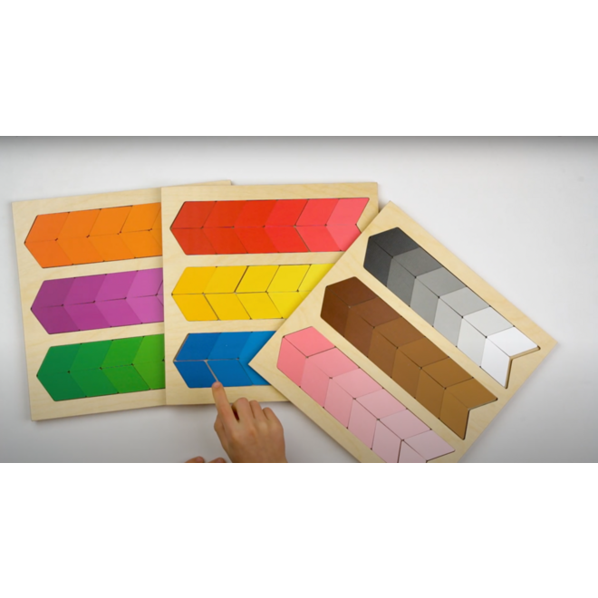 Rolf Puzzels - Puzzelserie Kleurnuance, set van 3 stuks