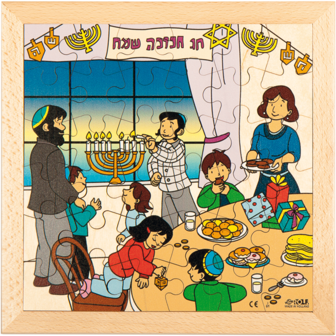 Rolf Connect - Puzzel Chanukah, 36 stukjes