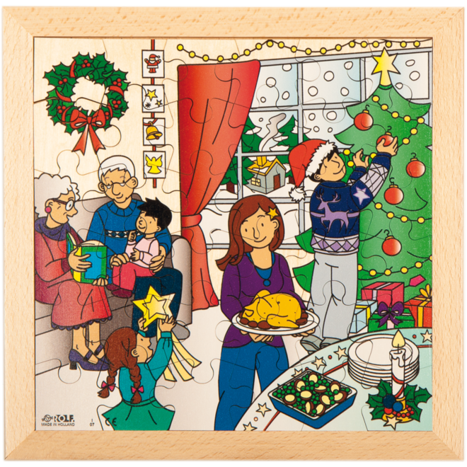 Rolf Connect - Puzzel Kerstmis, 36 stukjes