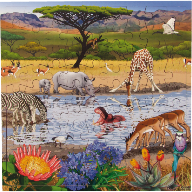Rolf Puzzels - Puzzelserie de natuur