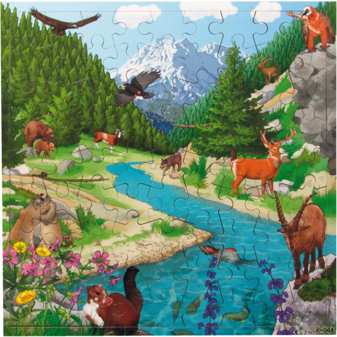 Rolf Puzzels - Puzzelserie de natuur