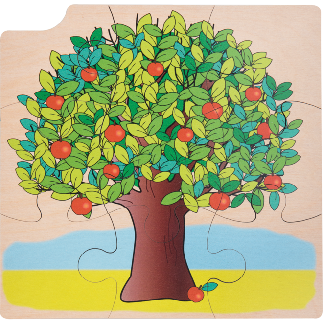 Rolf Puzzels - Groeipuzzel boom, 4 lagen, 36 stukjes