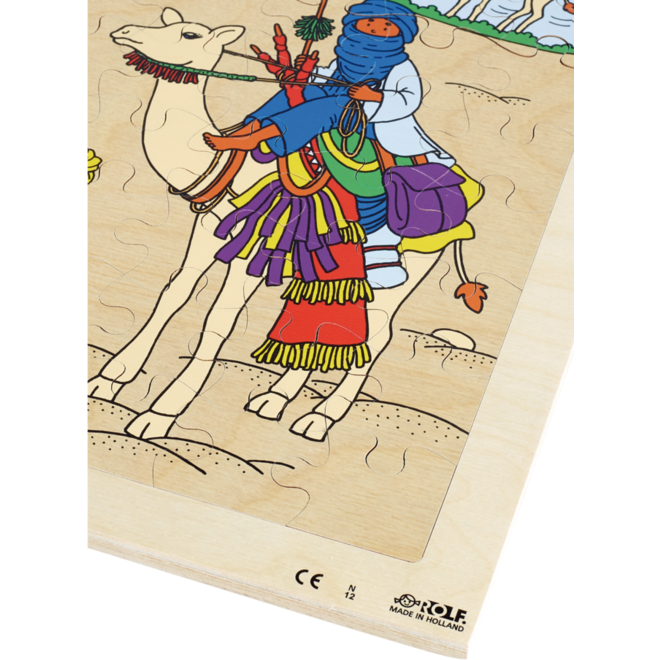 Rolf Puzzels - Puzzel Sahara leven in de warmte, 120 st.
