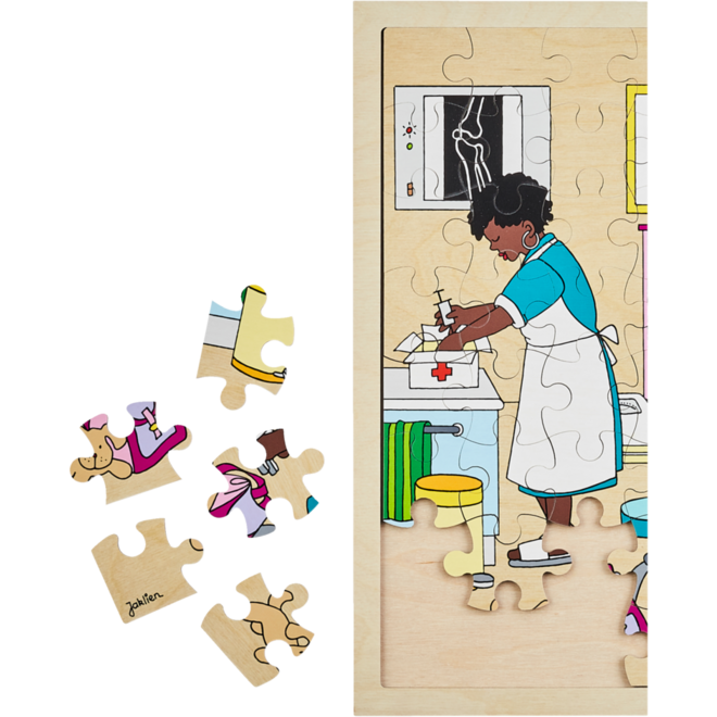 Rolf Puzzels - Puzzel eerste hulp, 64 stukjes